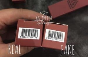 Check product barcodes to check real - fake products